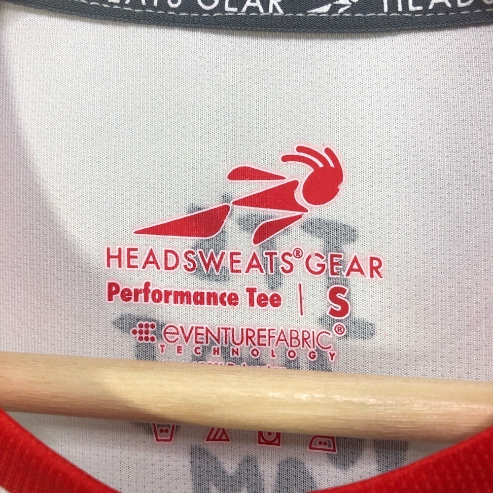 Headsweats Gear Road ID Short Sleeve Performance Tee Small NWT Unisex - Picture 5 of 7